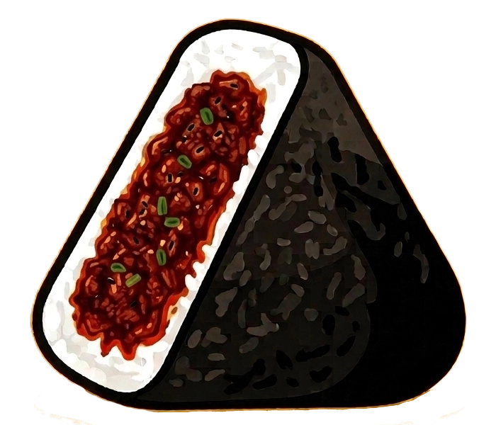 Buldak Beef Triangle Kimbap Buldak Beef Triangle Kimbap